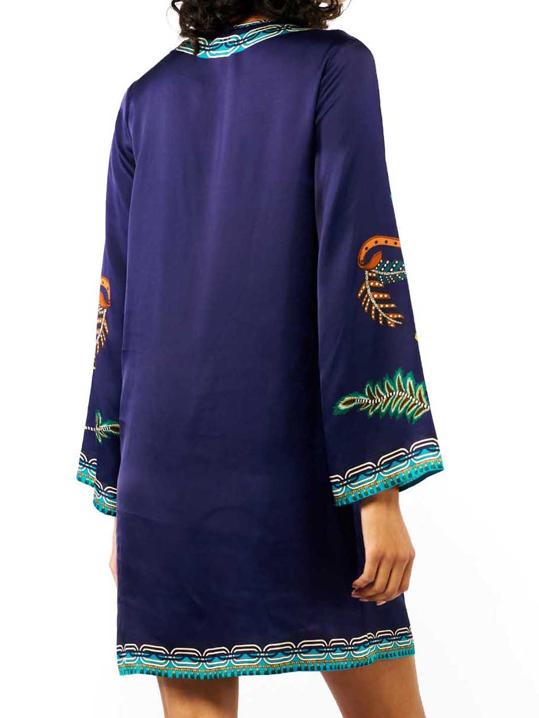Ezra Dress Blue
