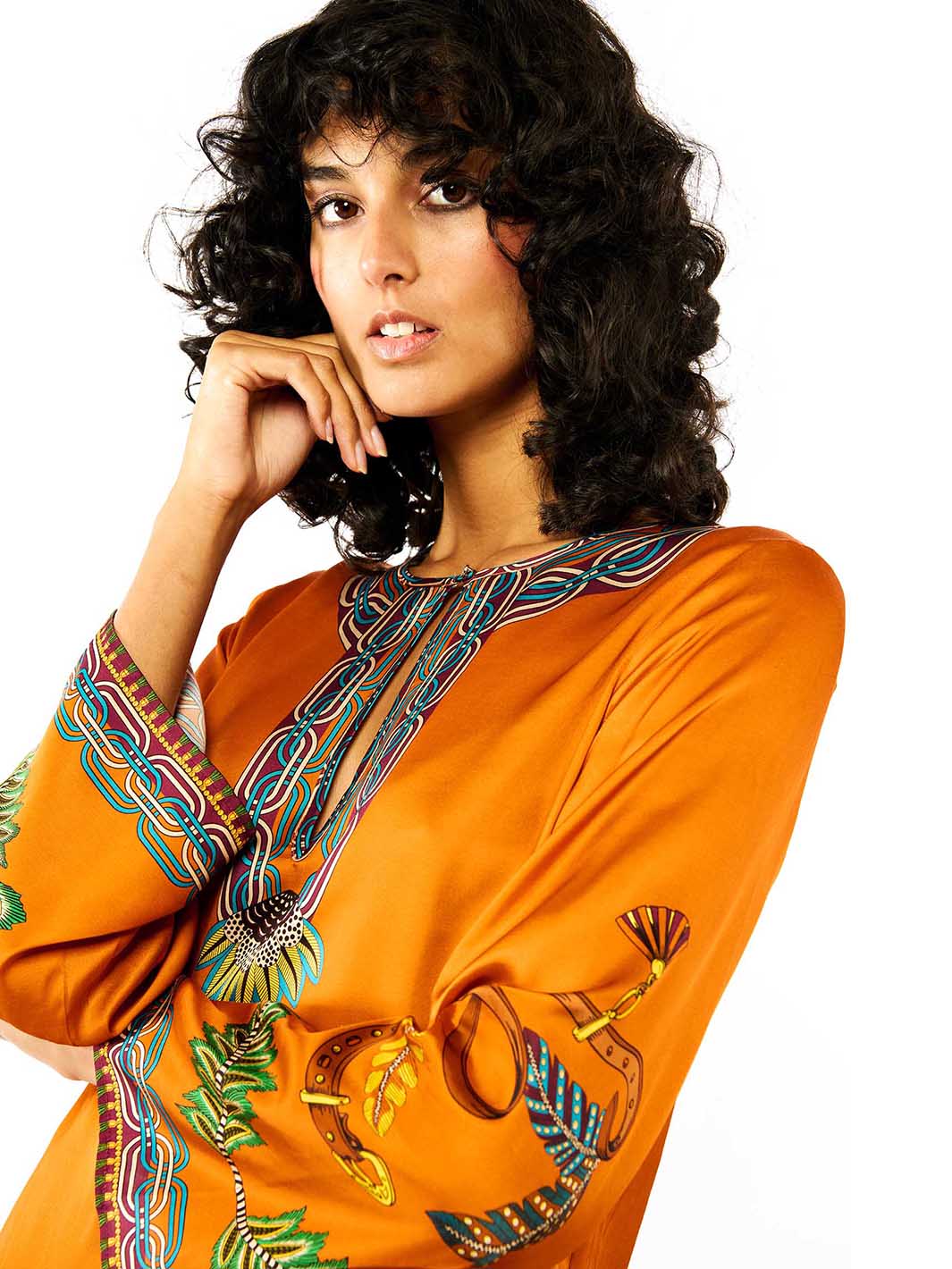 Ezra Dress Terracotta