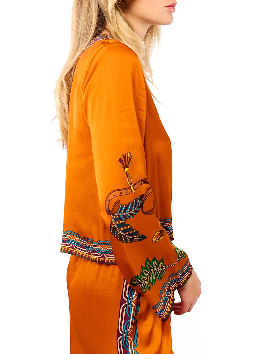 Noah Blouse Terracotta