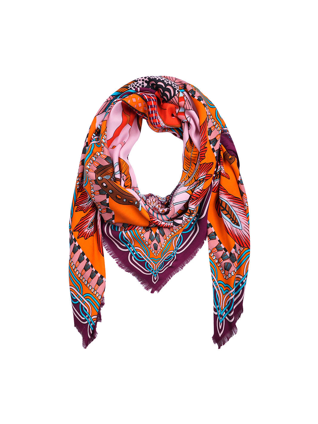 Pony Pony large scarf Pink