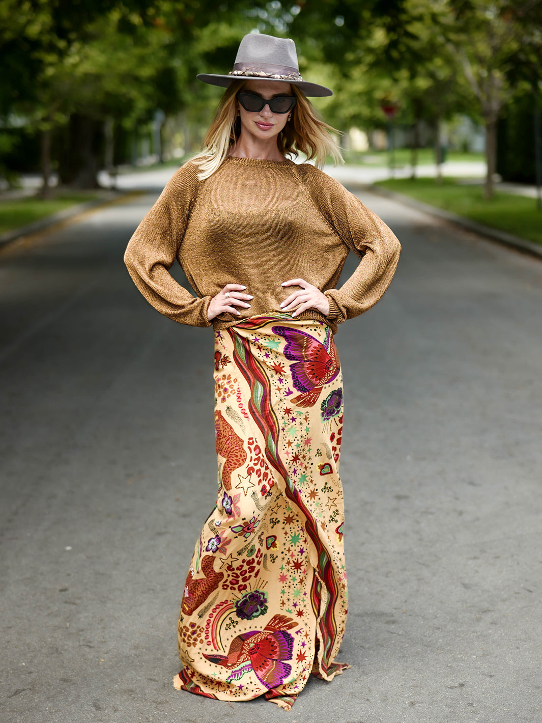 Romy Sweater Gold