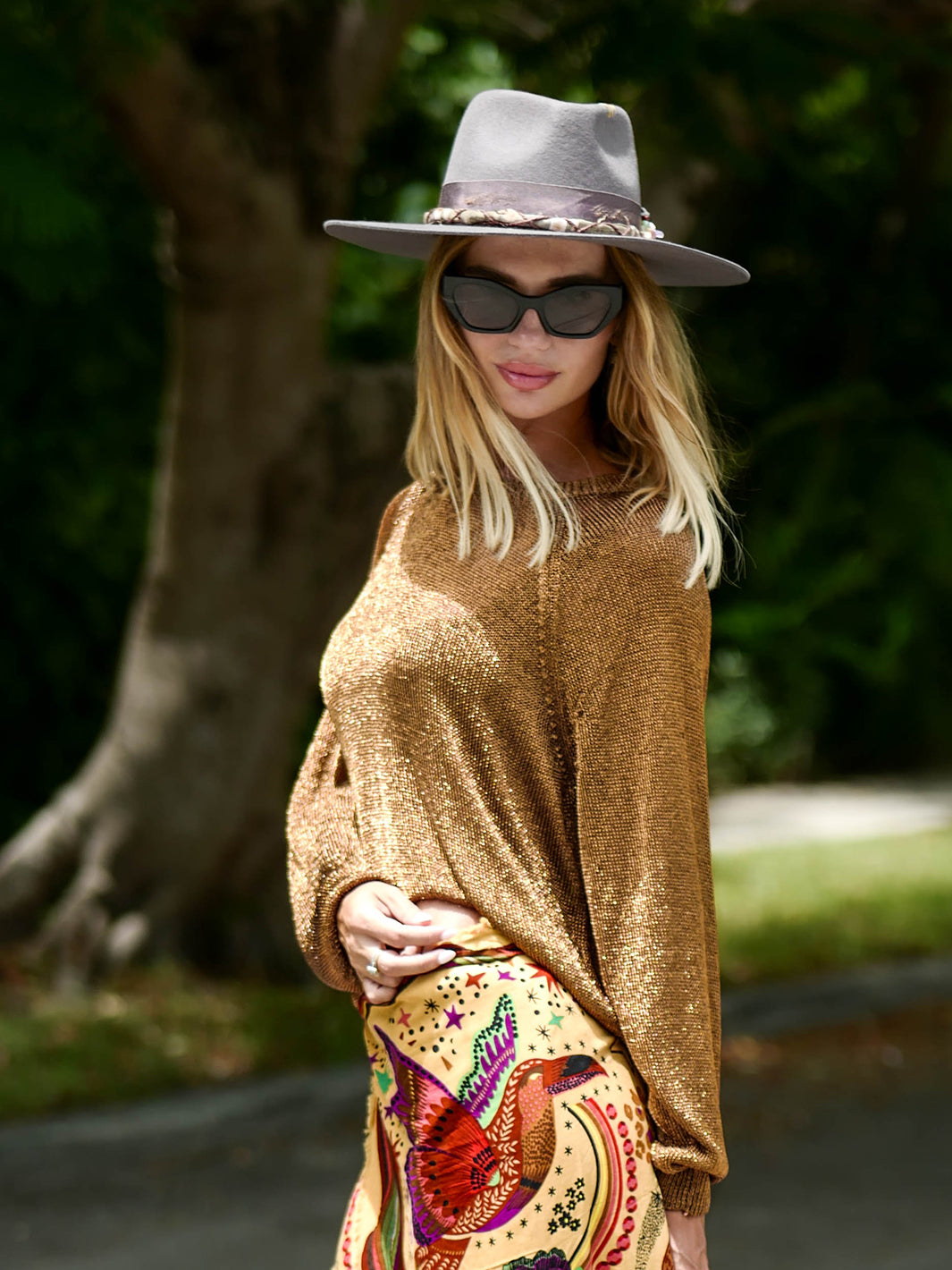 Romy Sweater Gold