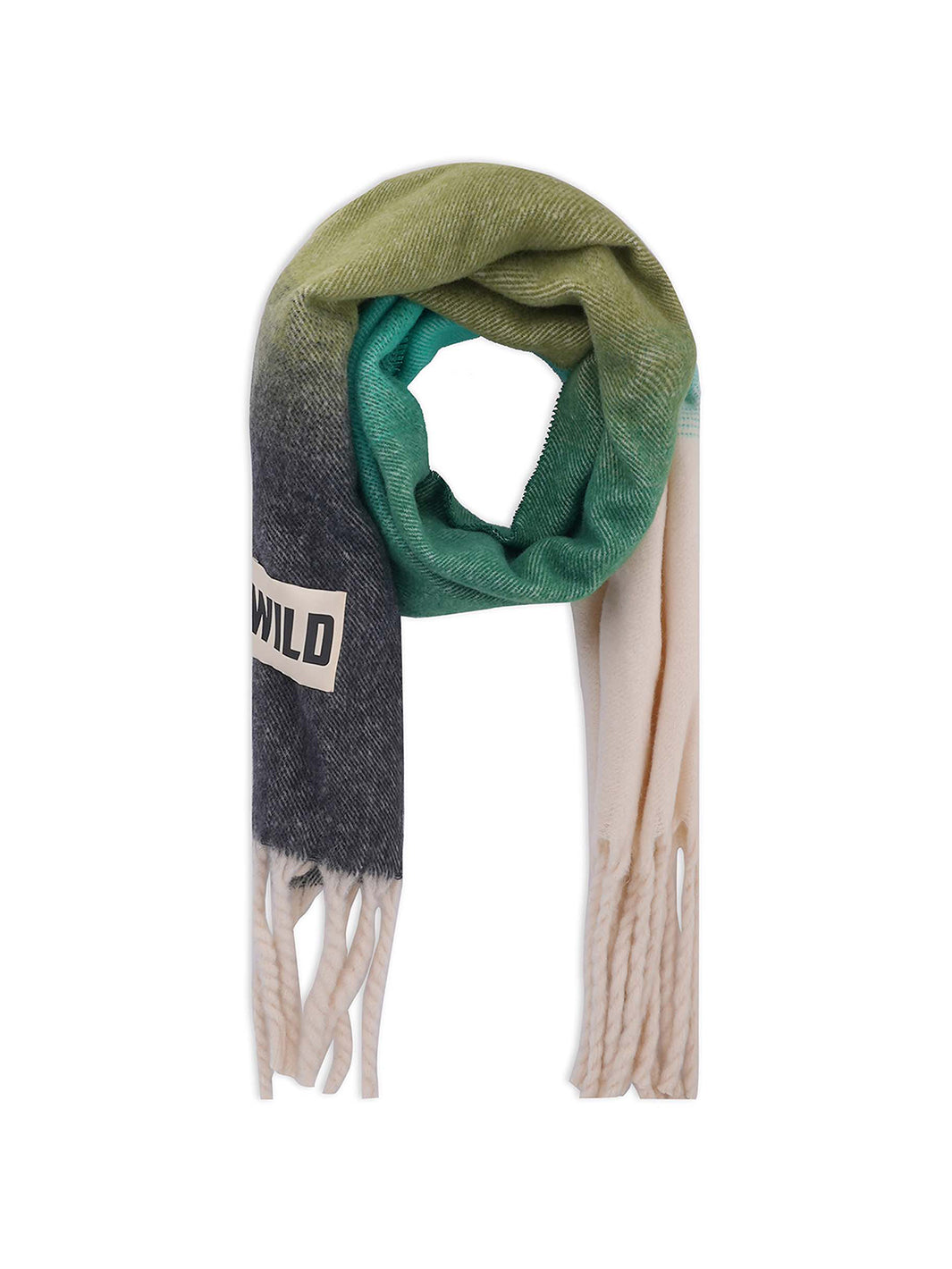 Salina Winter Scarf - Green