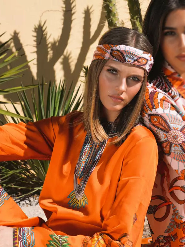 Ezra Dress Terracotta