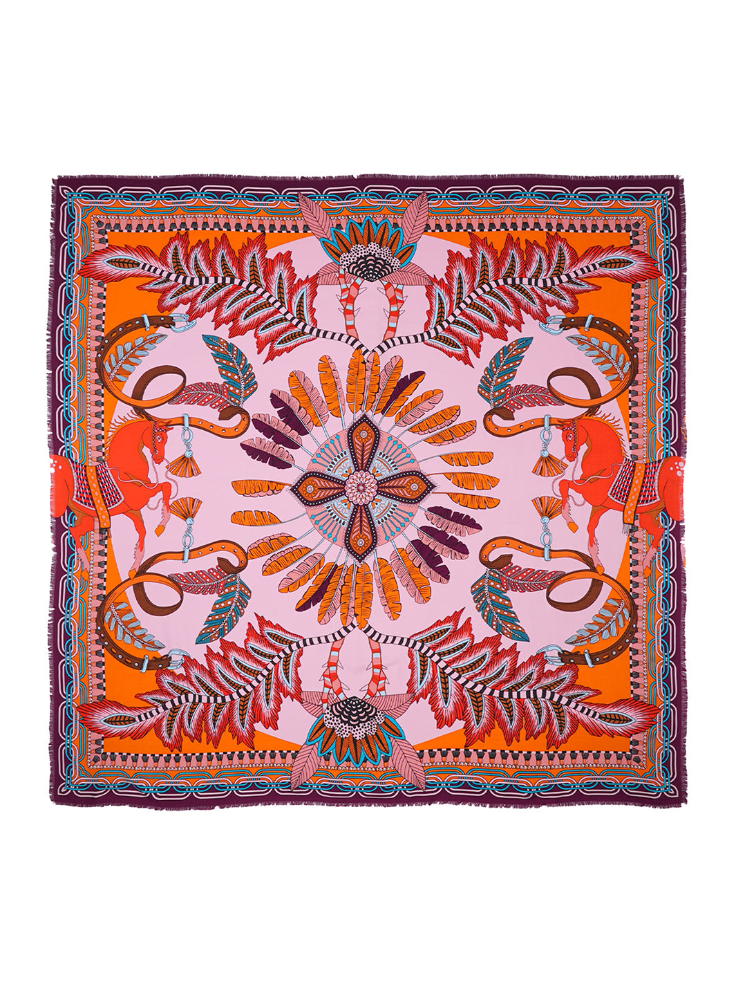 Pony Pony large scarf Black