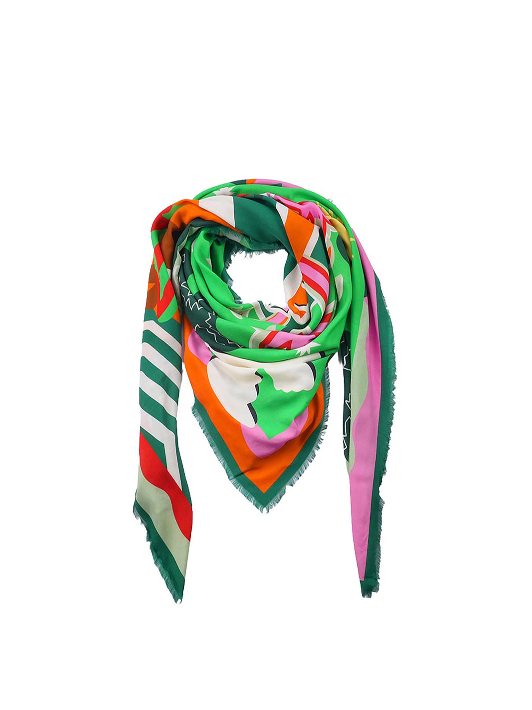 Chachacha Large Scarf - Green