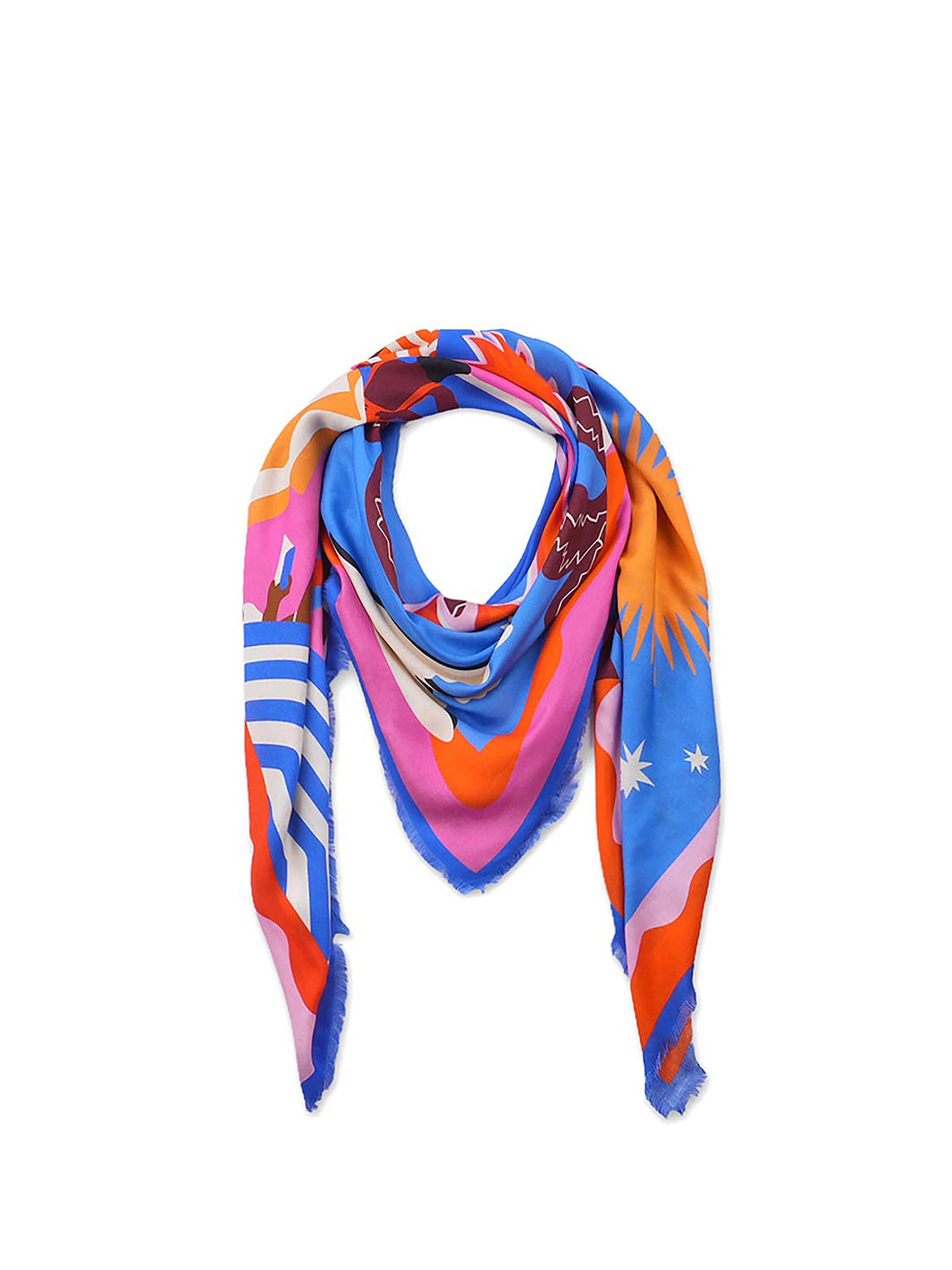 Chachacha Large Scarf - Pink